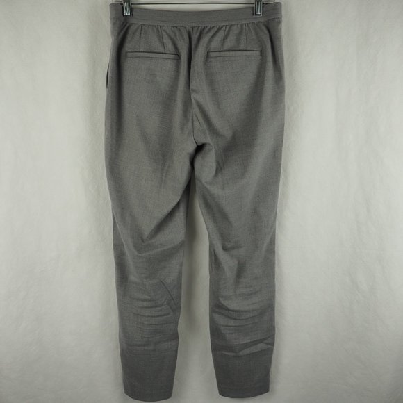 Uniqlo Pant Slacks Polyester Gray M Waist 28-29in - Picture 7 of 8